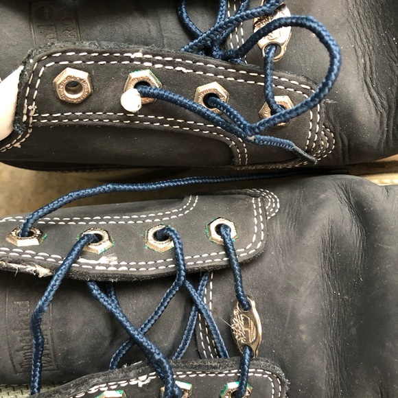 Timberland ankle boots women 8 navy blue - Picture 6 of 10